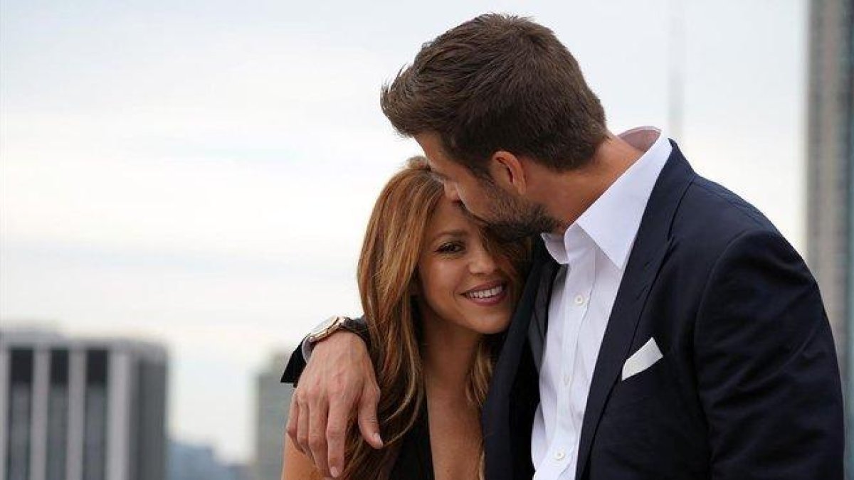 Shakira y Gerard Piqué, en la Copa Davis, el pasado 5 de sptiembre en Nueva York.-AP / BRYAN R SMITH