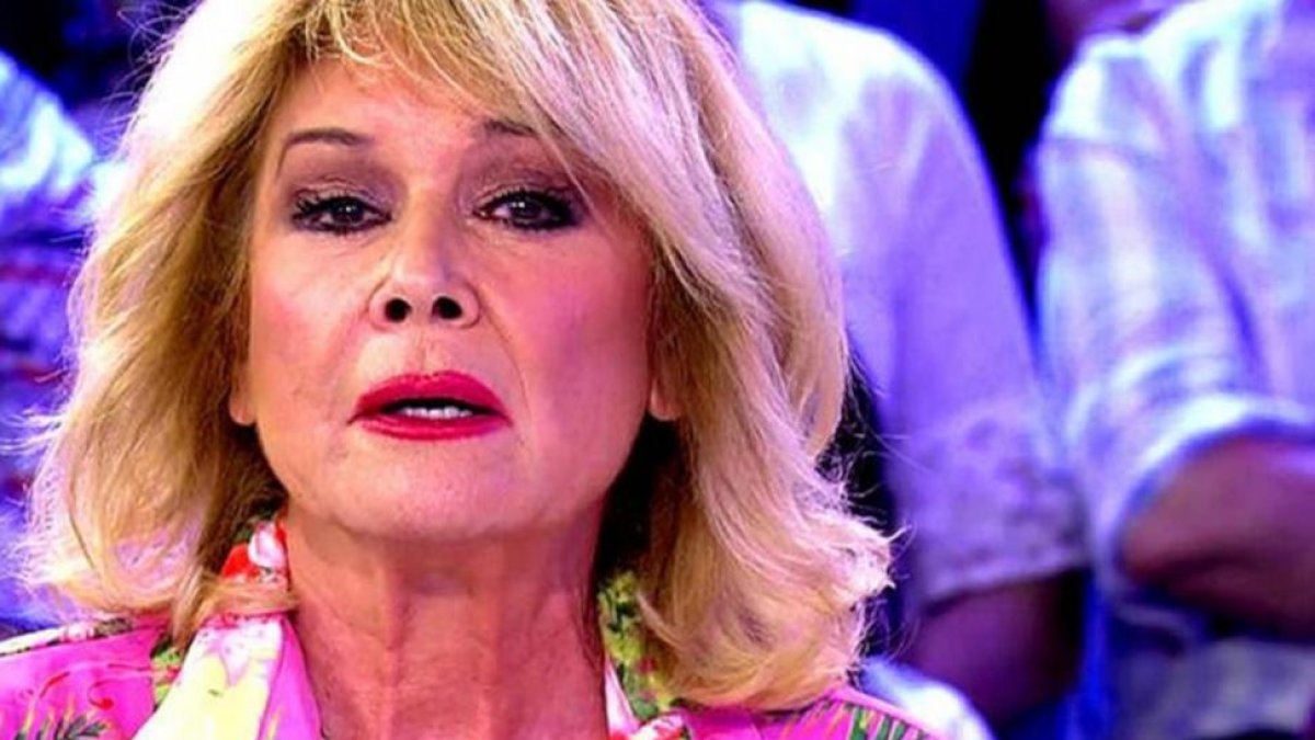 Mila Ximénez, en 'Sálvame'.-MEDIASET