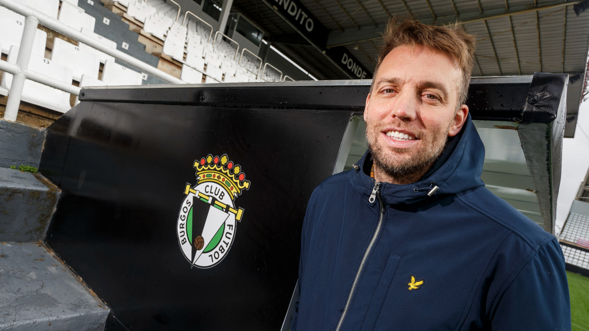 Miguel Pérez Cuesta, Michu, director deportivo del Burgos CF. Santi Otero