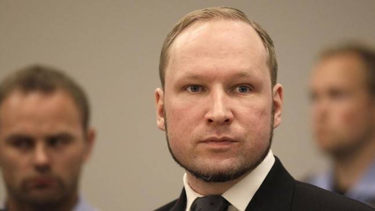 Breivik, en su juicio en Oslo, el 24 de agosto del 2012.-Foto: AP / FRANK AUGSTEIN