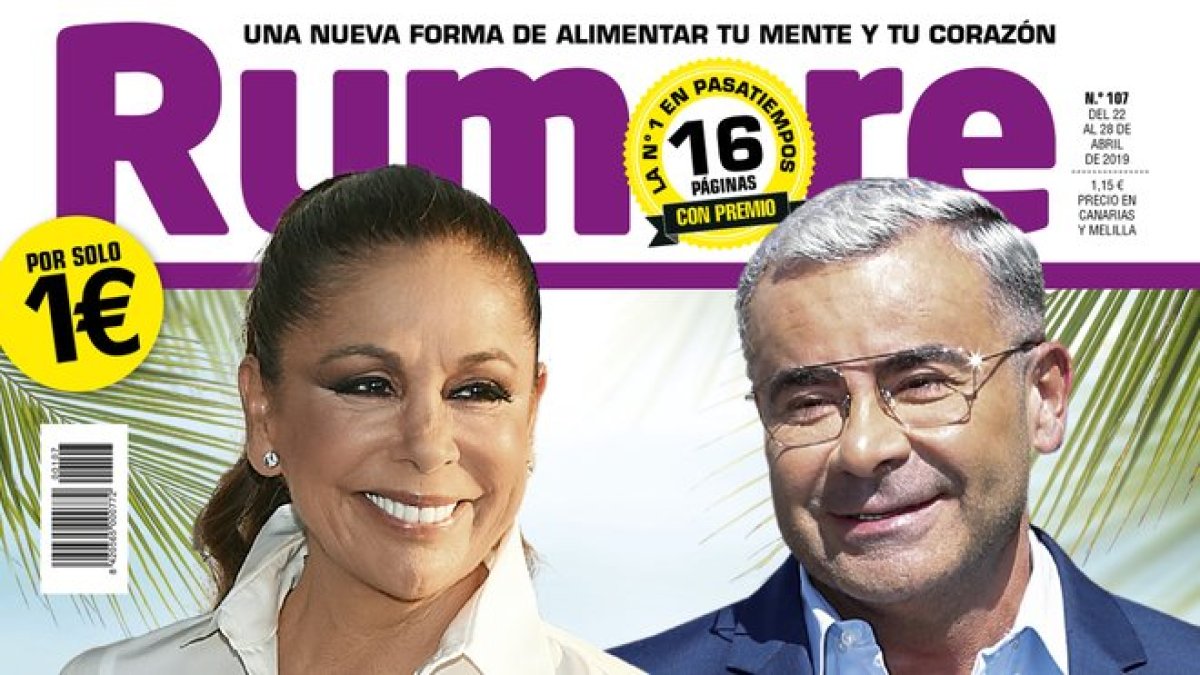 Vista parcial de la portada de 'Rumore' de esta semana.-