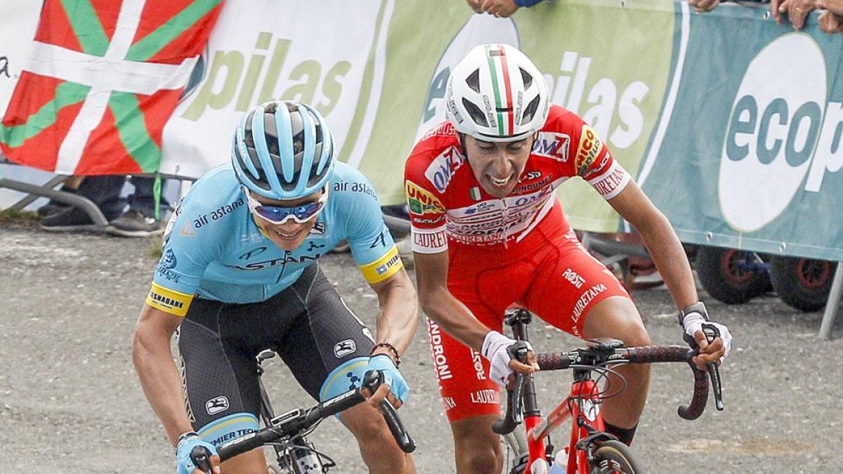 Miguel Ángel López batió a Iván Ramiro Sosa por escasos centímetros.-SANTI OTERO