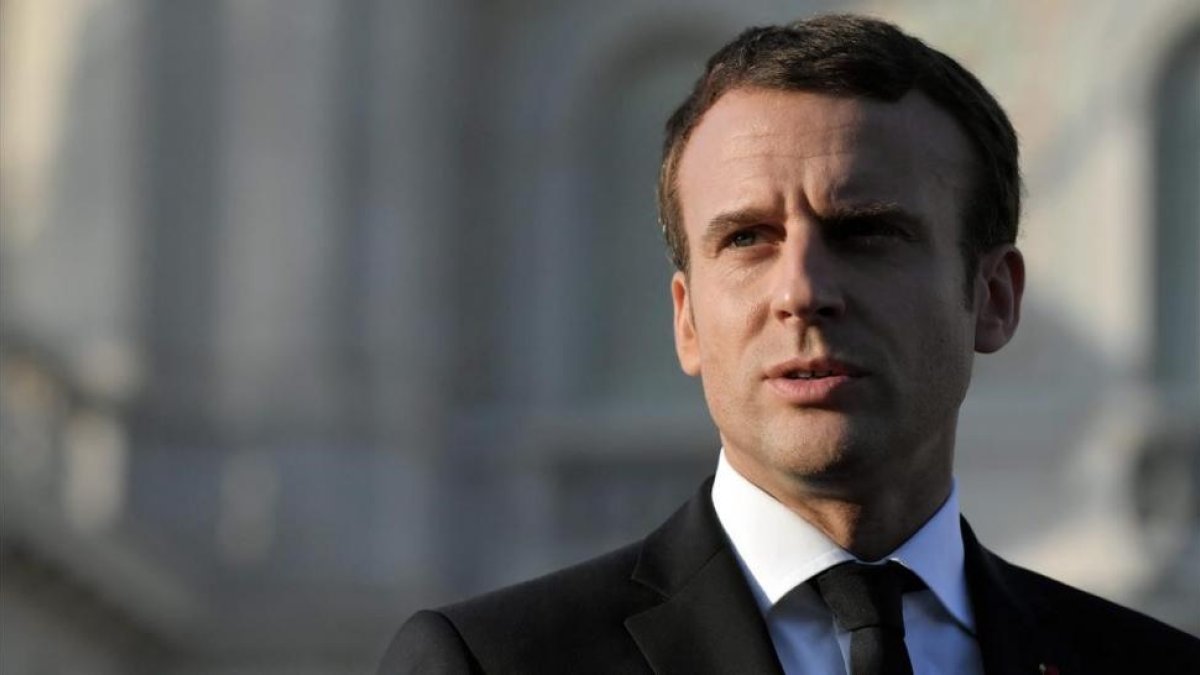 Macron, el pasado 12 de julio-AFP / TIZIANA FABI