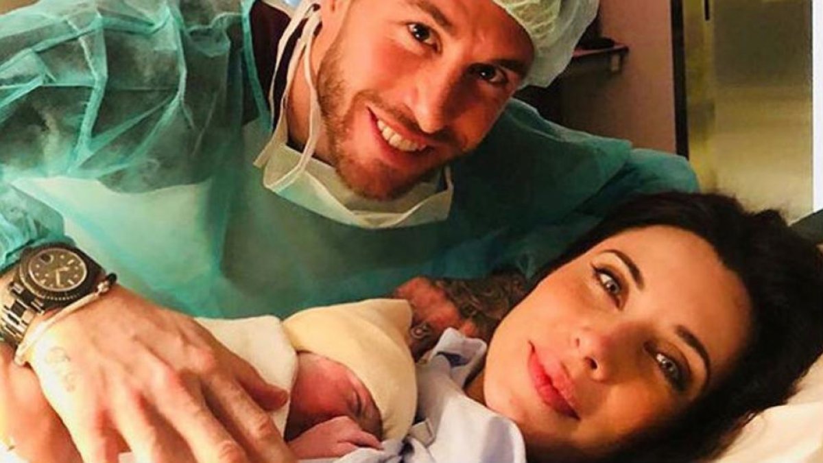 Pilar Rubio y Sergio Ramos presentan a Alejandro, se tercer hijo.-EL PERIÓDICO (INSTAGRAM / SERGIO RAMOS)