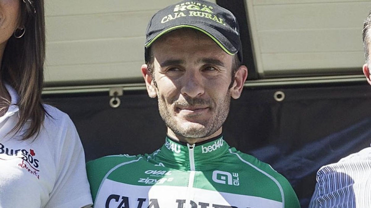 Sergio Pardilla en el podio de Las Lagunas.-SANTI OTERO