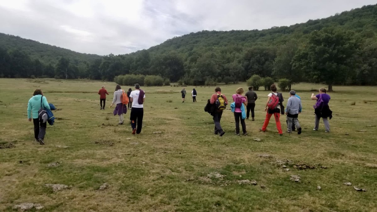 El proyecto une los atractivos de las comarcas de Pinares y Merindades. R. F.