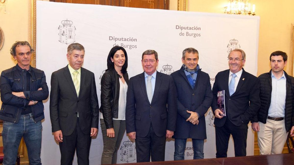 La V Vuelta a Burgos Féminas fue presentada ayer en la Diputación Provincial-Ricardo Ordóñez