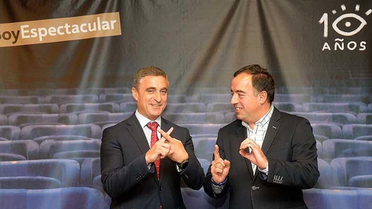 Rafael Barbero y Óscar Martínez.-ECB