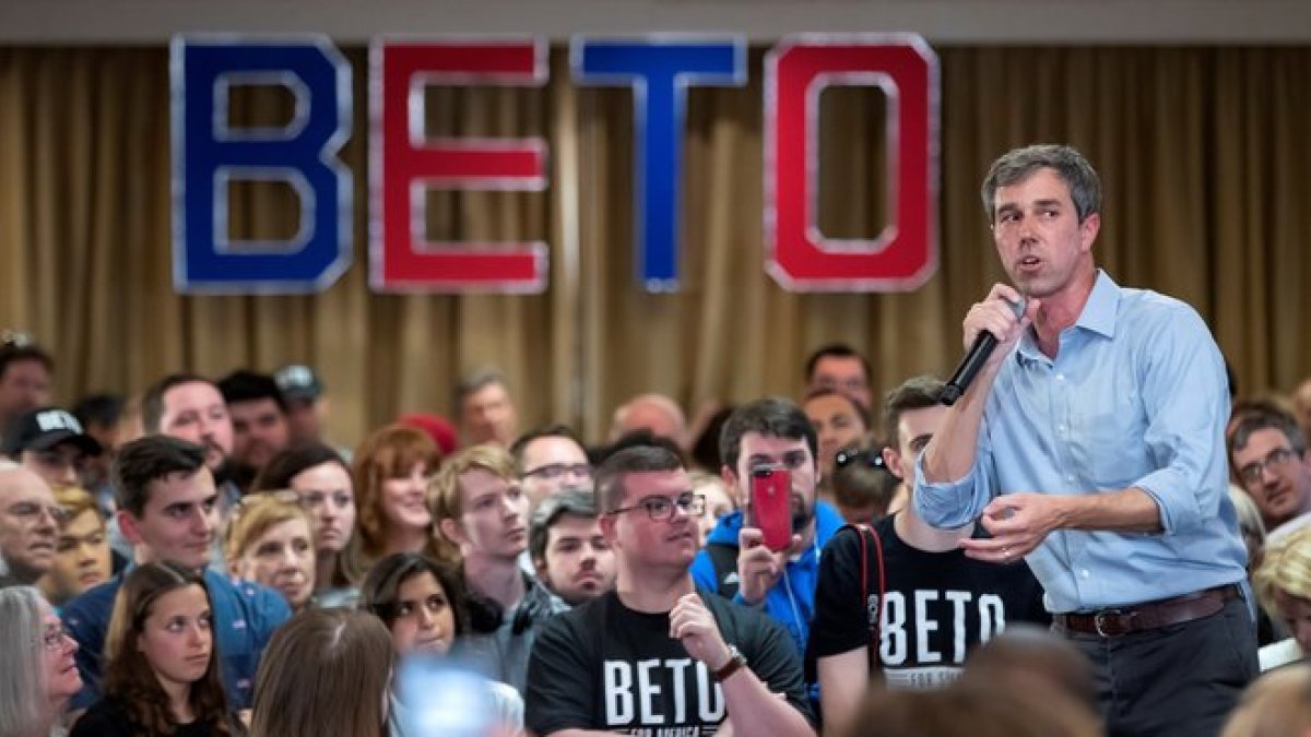 Beto ORourke, candidato presidencial democrata de Estados Unidos.-EPA