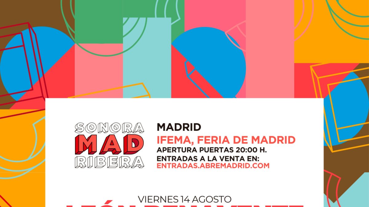 Cartel de SonoraMad. ECB