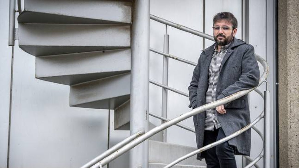 El directo y presentador de 'Salvados', Jordi Évole, el pasado mes de febrero.-FERRAN SENDRA