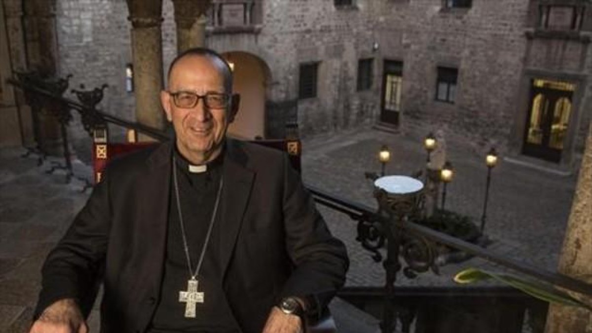 El arzobispo de Barcelona, Juan José Omella.-JULIO CARBÓ