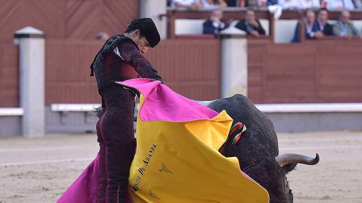 El torero ribereño en Las Ventas en su participación en la feria de otoño del año pasado.-ECB