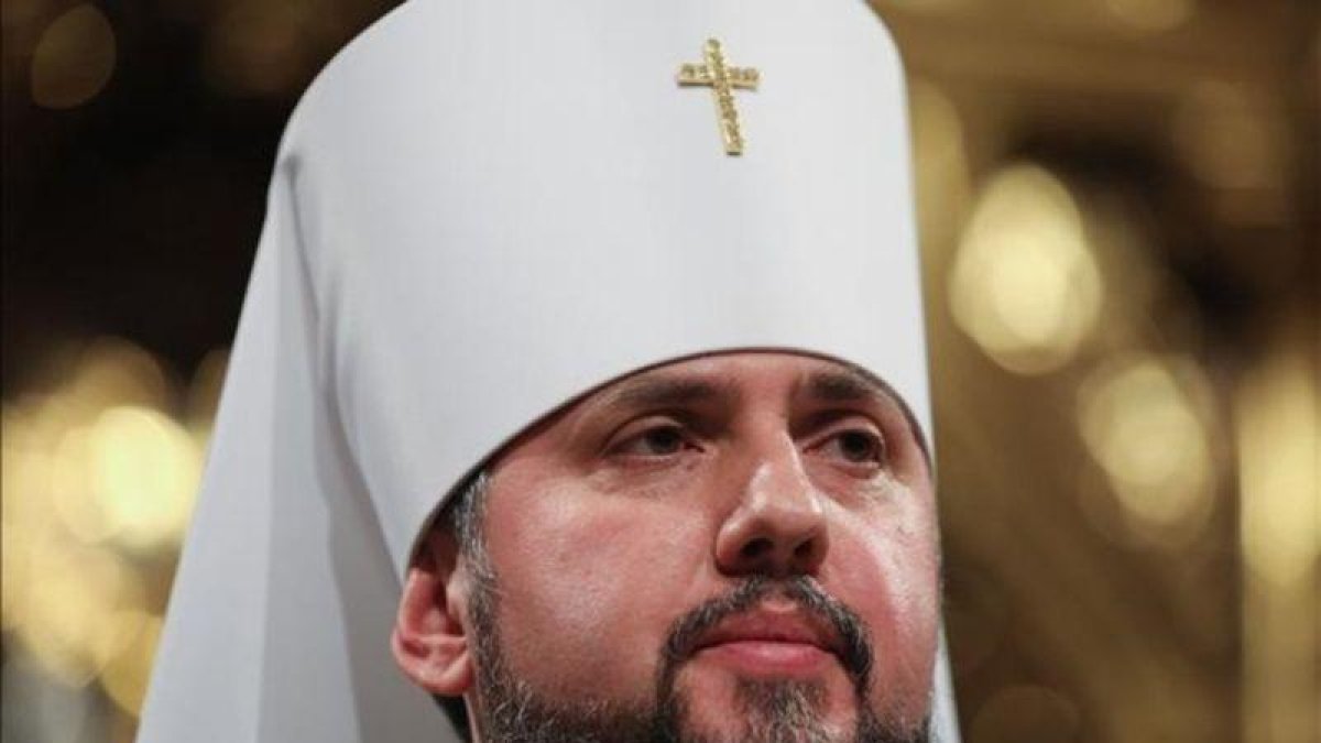 Epifaniy (Serhiy Dumenko), nuevo patriarca de la iglesia ortodoxa ucraniana.-EFE / MIKHAIL PALINCHAK