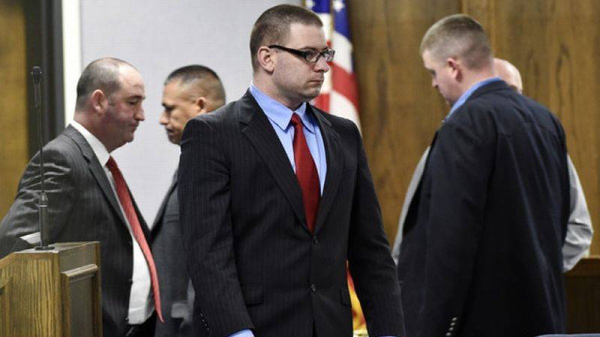 El exmarine Eddie Ray Routh, durante el juicio, este martes en Stephenville (Tejas).-Foto: AP / MICHAEL AINSWORTH