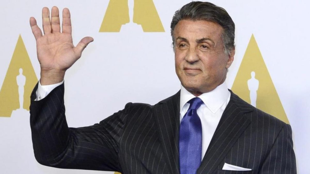 El actor estadounidense Sylvester Stallone, en un acto en Beverly Hills.-/ MIKE NELSON (EFE)