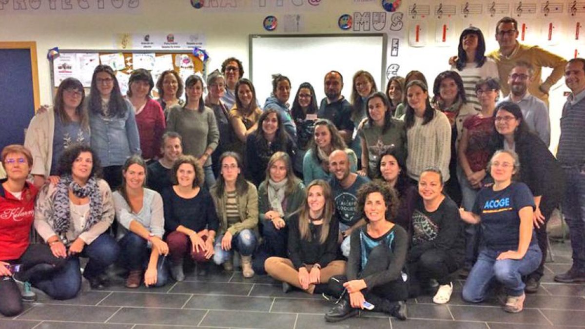 Parte de la comunidad de maestros y profesores de música de la región.-ECB