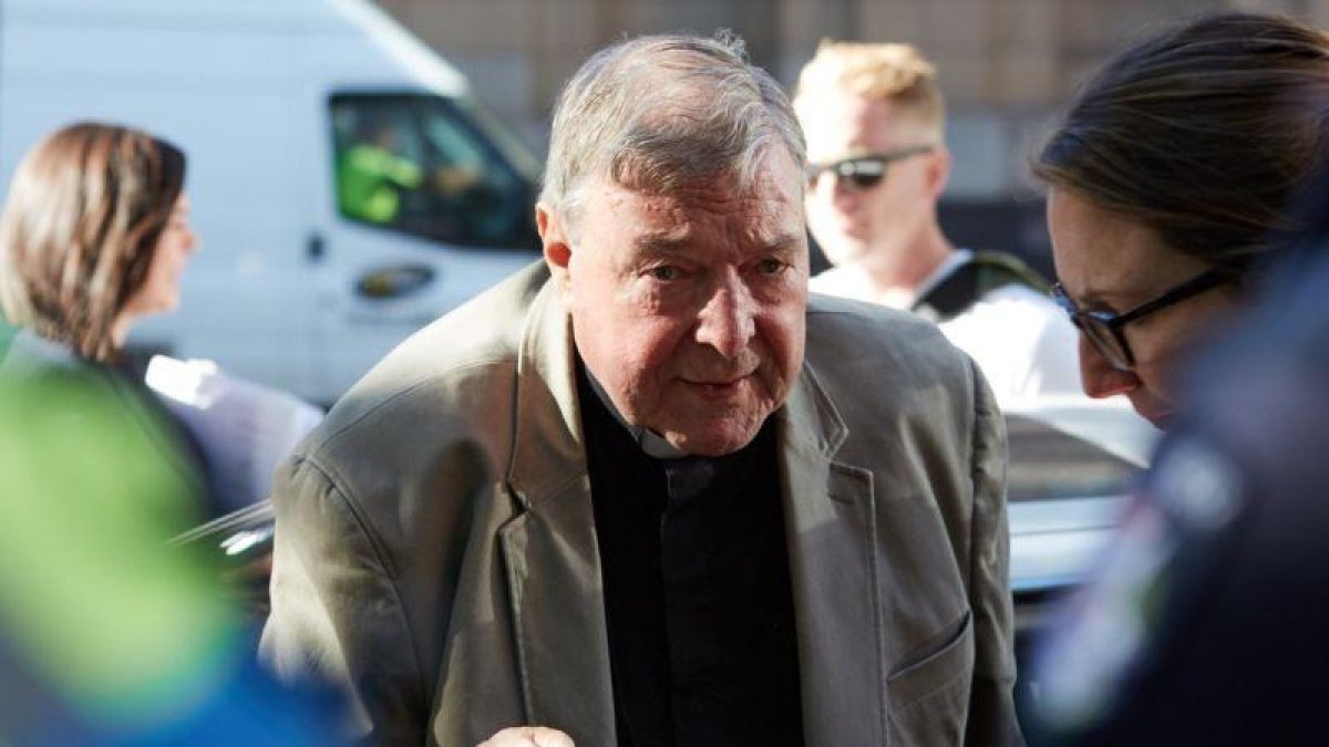 El cardenal australiano George Pell, exjefe de las Finanzas del Vaticano, ascusado de abusos sexuales.-AAP/ EPA