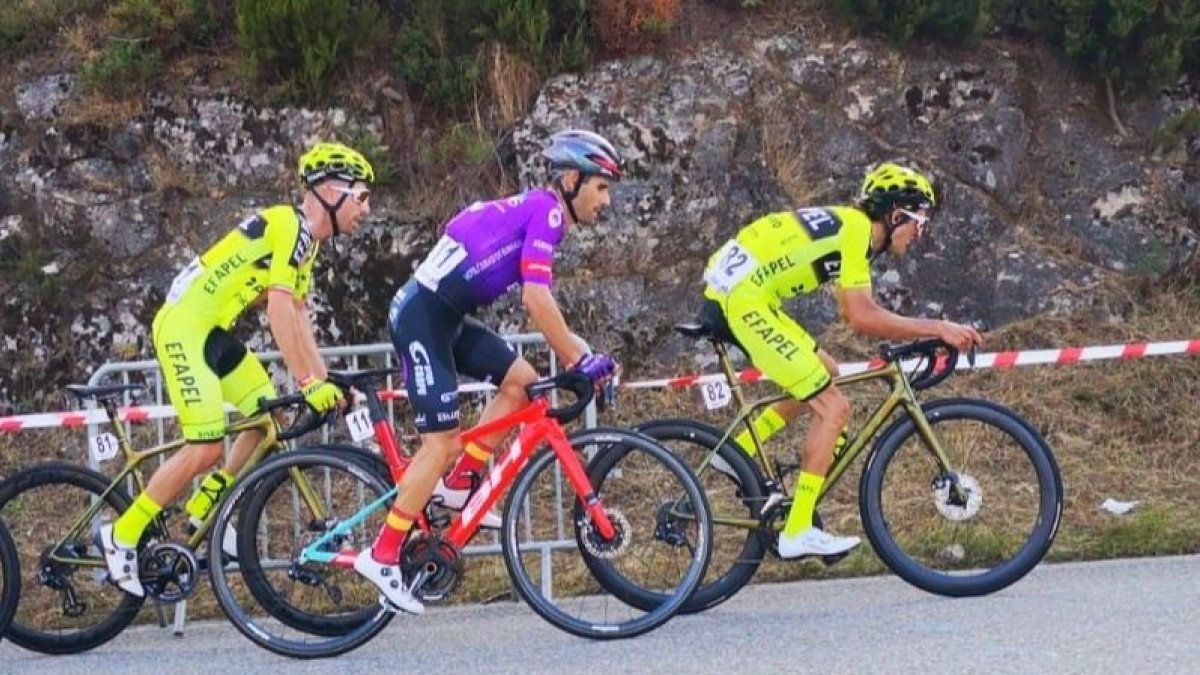 Vilela, en la última Vuelta a Portugal. BURGOS BH