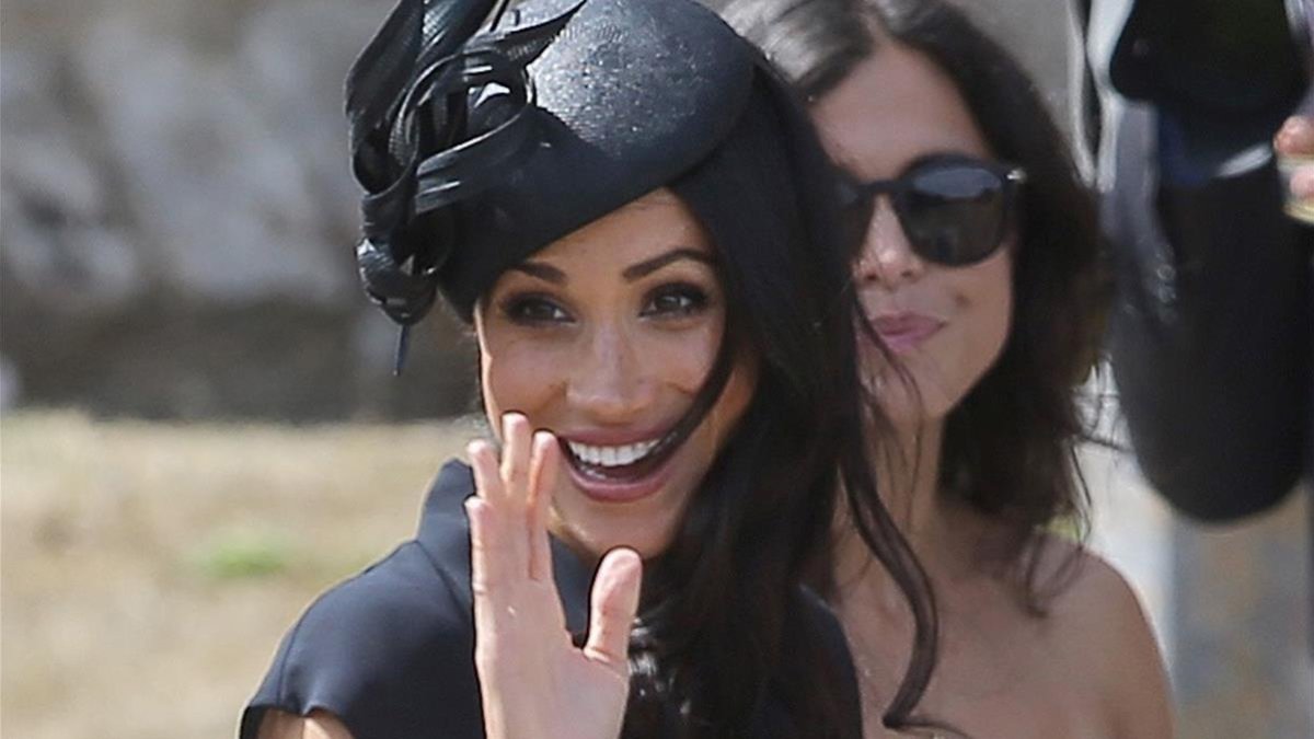 Meghan Markle, este sábado.-MATT SPRAKE