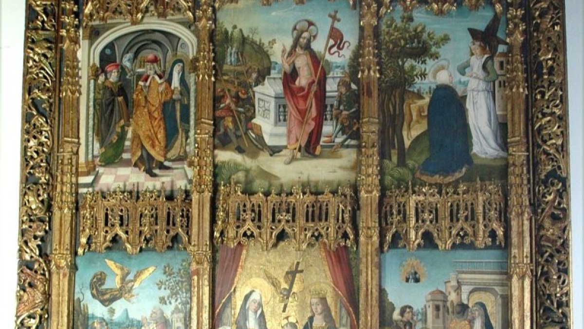Fotografía actual del retablo.