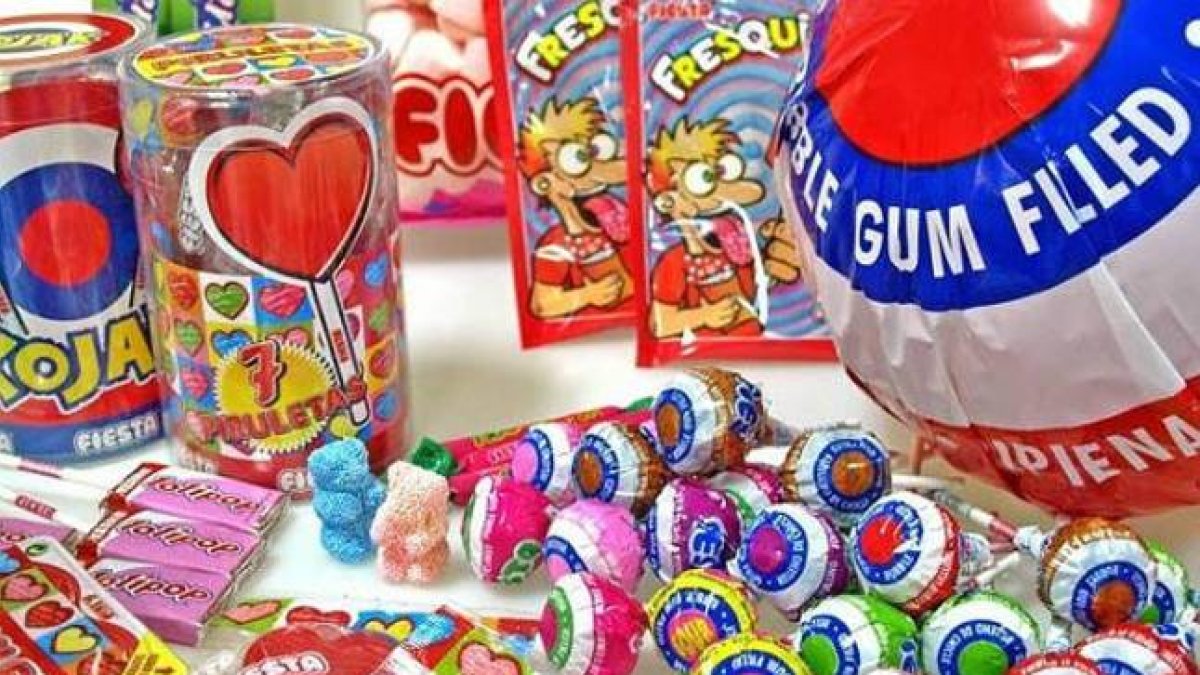 Lote de caramelos de la empresa Fiesta.-
