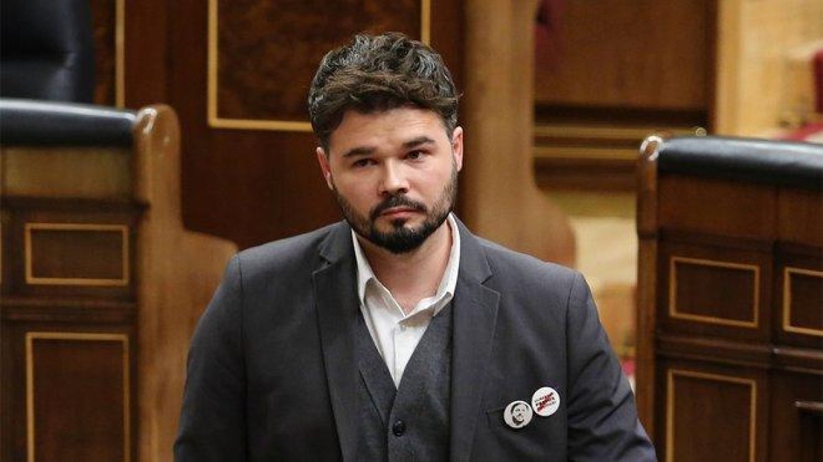 Gabriel Rufián.-EL PERIÓDICO