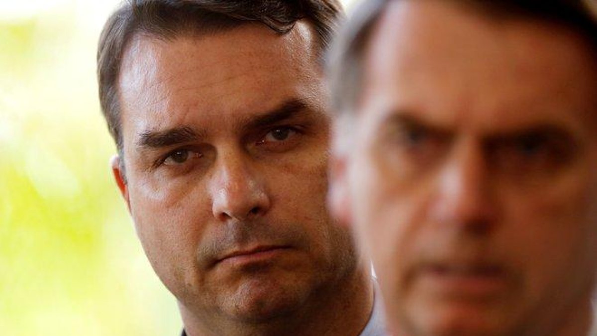 Flavio Bolsonaro, hijo del presidente de Brasil, Jair Bolsonaro.-REUTERS