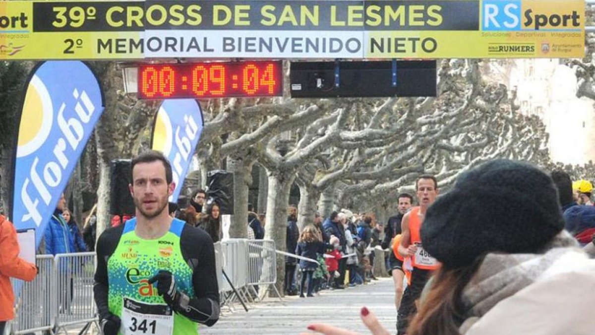 Rodrigo Alonso, vencedor delCross de San Lesmes de 2017.-ISRAEL L. MURILLO