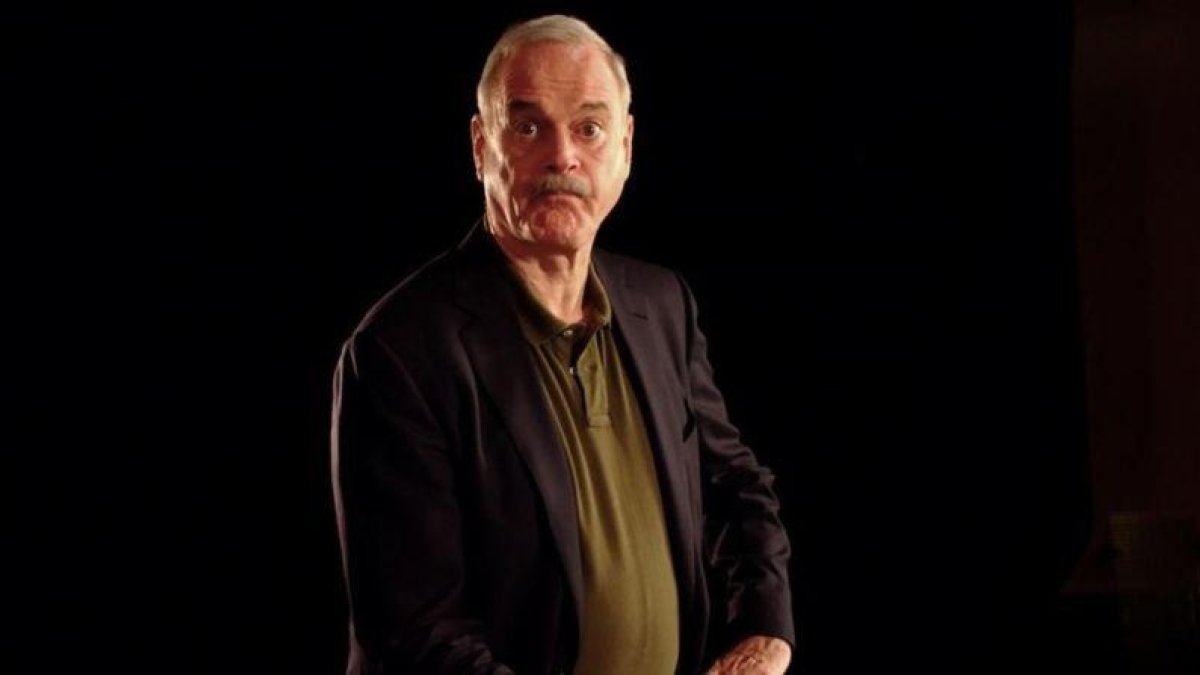 El actor británico, de 77 años, John Cleese.-