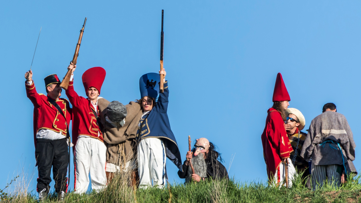 La Fiesta del Judas destaca por la espectacularidad de su puesta en escena. ECB