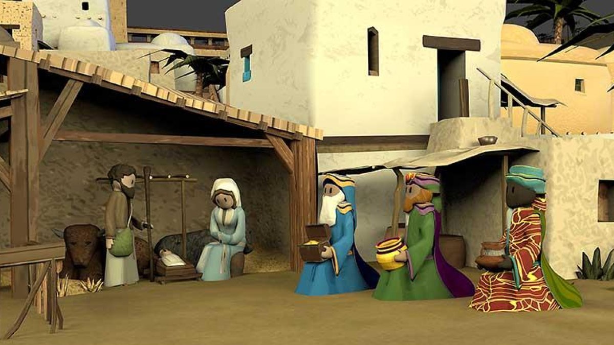 La Puerta de Romeros es la entrada a la Judea creada por la UBU.-ECB