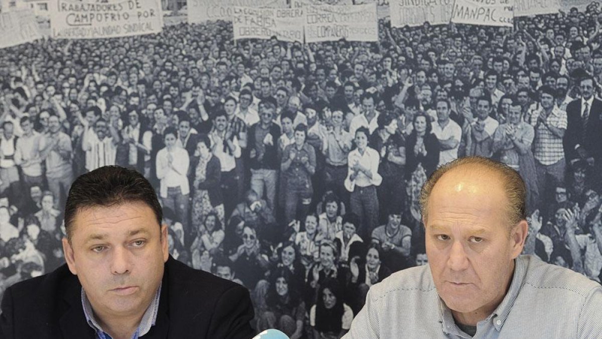 Pablo Dionisio Fraile y Ángel Citores.-ISRAEL L. MURILLO