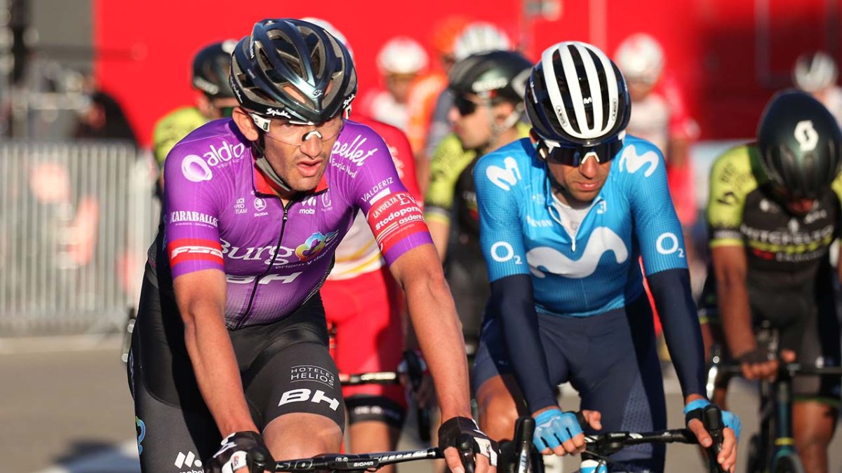 Willie Smit fue uno de los corredores más combativos de La Vuelta. BURGOS BH