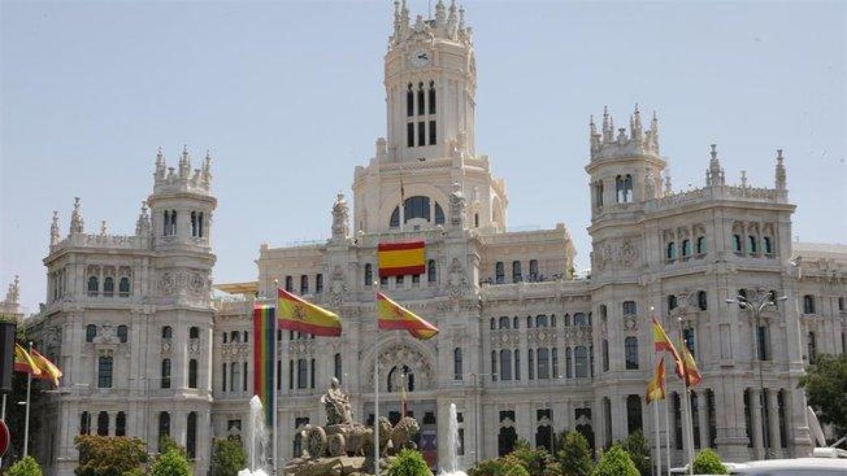 Palacio de Cibeles, sede del Ayuntamiento de Madrid.-JESÚS HELLÍN