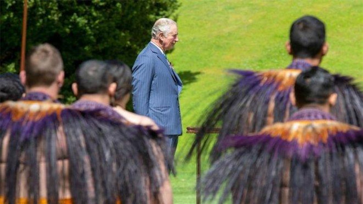 El príncipe Carlos de Inglaterra en Nueva Zelanda.-EFE