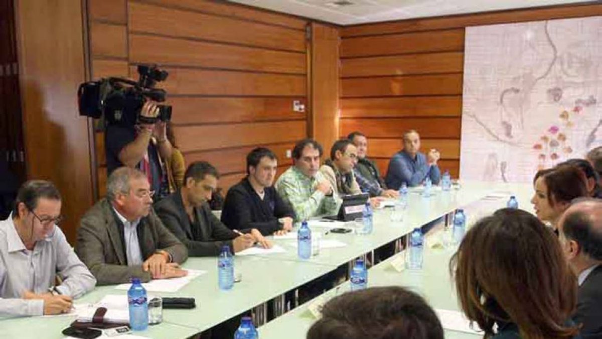 Imagen de la reunión celebrada en Valladolid.-ICAL