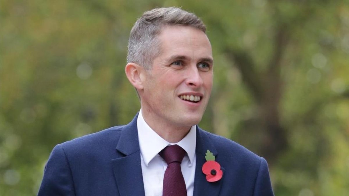 Gavin Williamson, nuevo ministro de Defensa, en Londres, el 2 de noviembre.-AFP / DANIEL LEAL-OLIVAS
