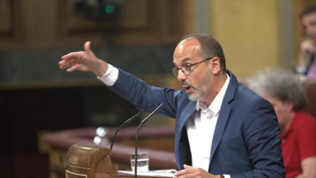 Carles Campuzano, portavoz del PDECat-EL PERIÓDICO