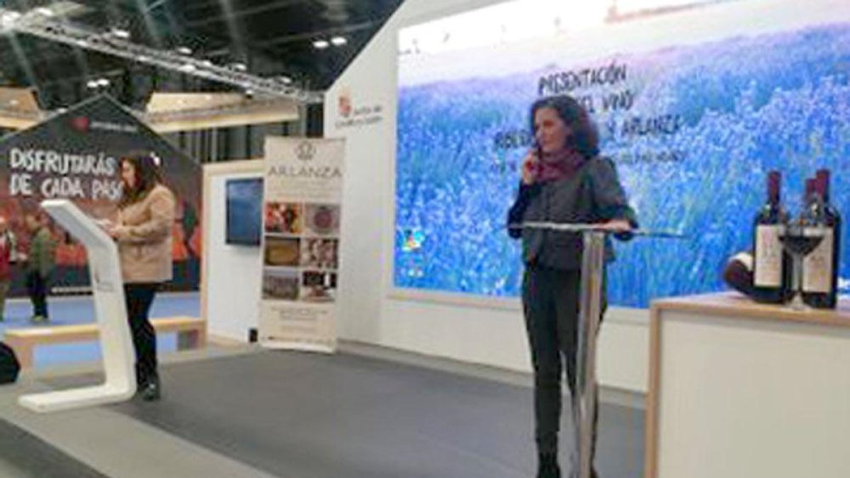 Presentación conjunta de las rutas del vino de Arlanza y Ribera del Duero.-ECB