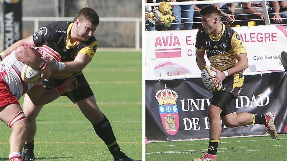 Pedro González y Sergio Molinero, en acción durante la temporada pasada.-RAÚL OCHOA