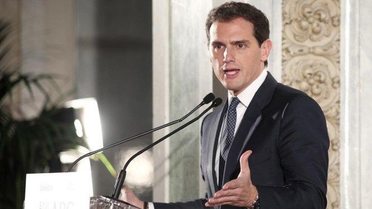 El presidente de Ciudadanos, Albert Rivera.-EUROPA PRESS (EDUARDO PARRA)