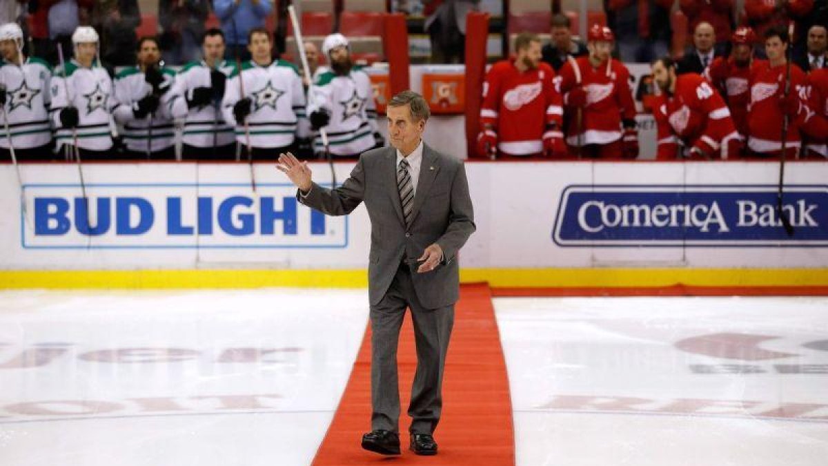 Ted Lindsay, durante un homenaje en el 2016.-GETTY IMAGES NORTH AMERICA