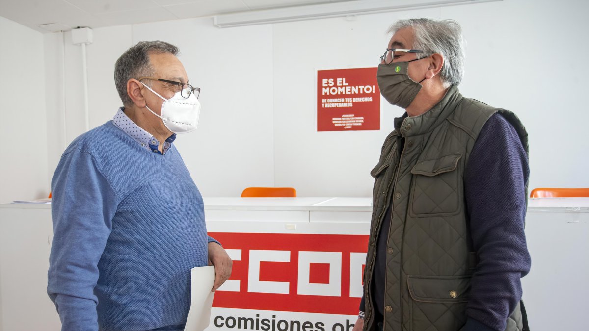 José Ángel Fernández y Miguel Ángel Ugarte. SANTI OTERO