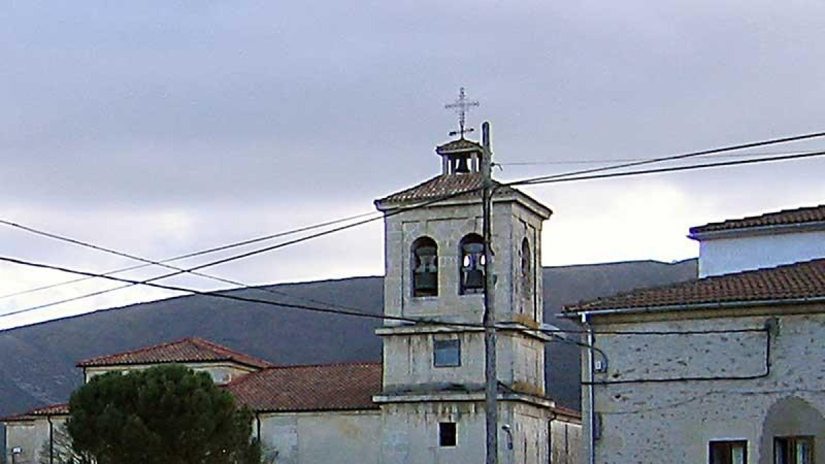 Iglesia de San Pedro y San Pablo de Nofuentes, desde ayer barrio de Cuesta Urria.-TXO