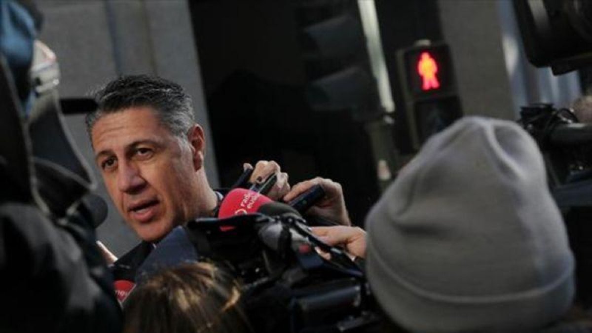 Xavier García Albiol, hace unos meses en Madrid.-JOSÉ LUIS ROCA