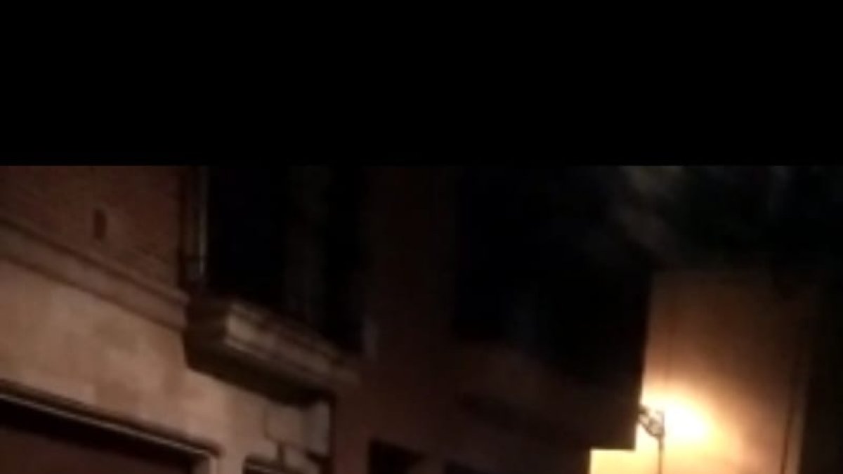 La víctima quedó inconsciente en el suelo