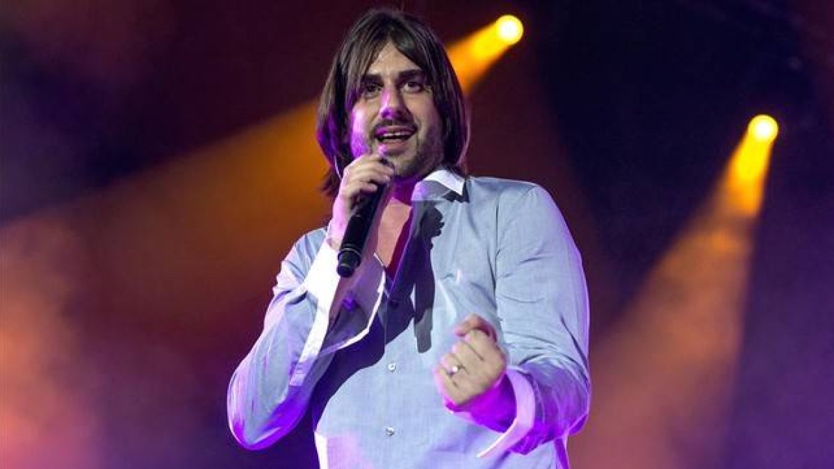 Melendi, en concierto.-