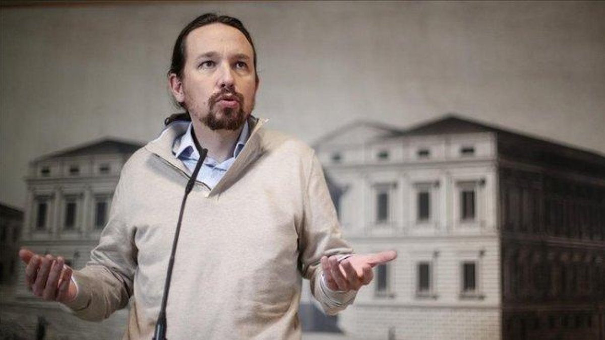 El secretario general de Podemos, Pablo Iglesias-EDUARDO PARRA (EUROPA PRESS)