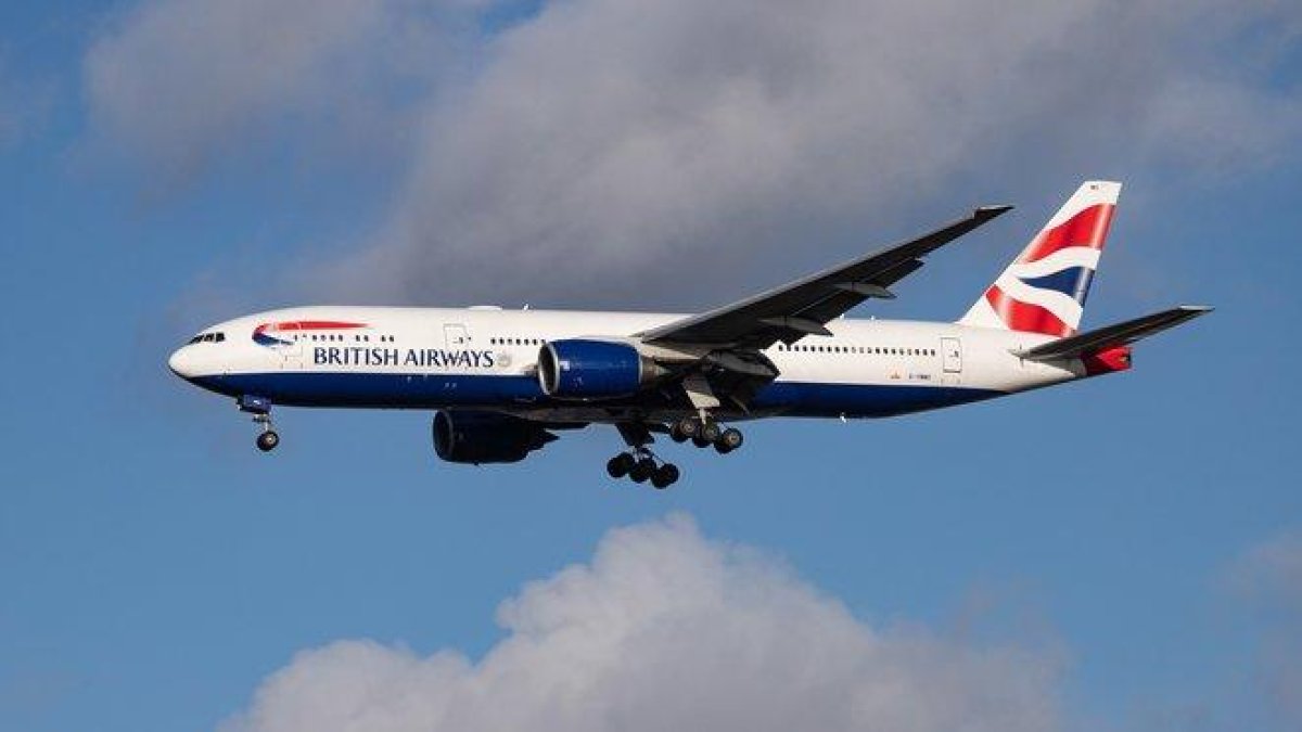 Vuelo de la compañía British Airways.-NURPHOTO